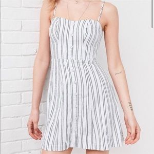 NWT Striped button down kimchi Blue lilyana dress